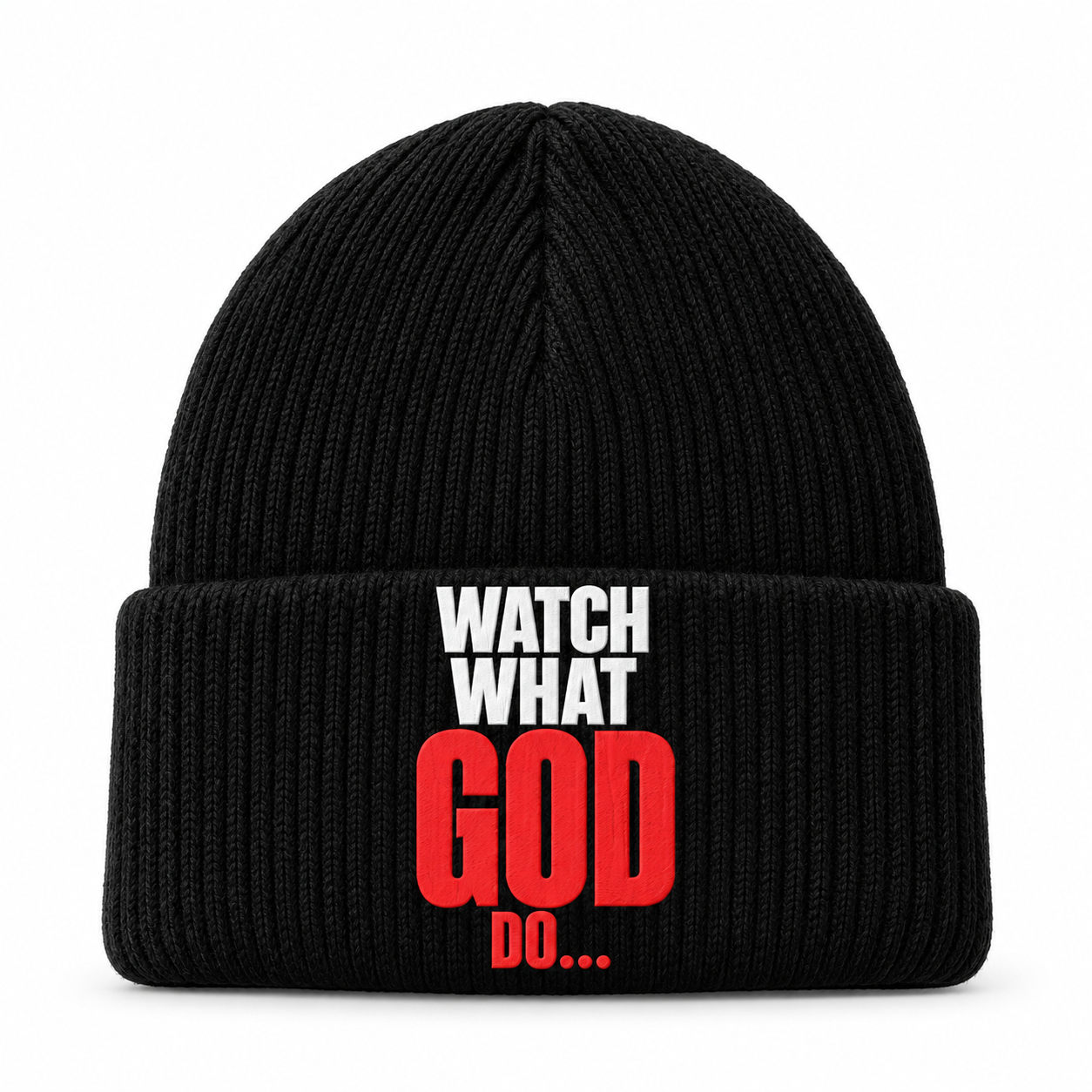 Black Watch What God Do beanie