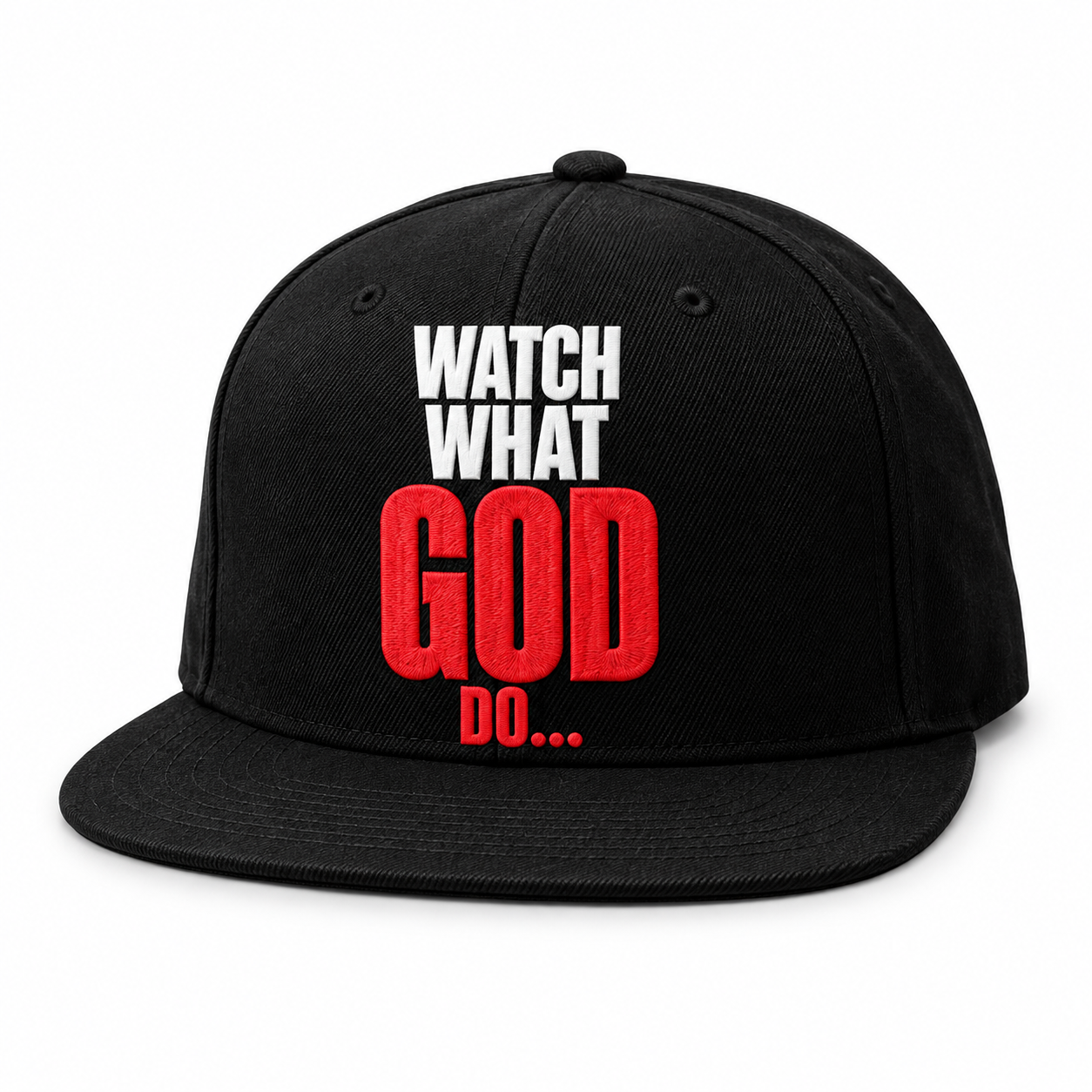 Black Watch What God Do snapback cap